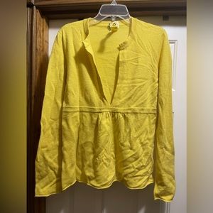 J.Crew XL Yellow Sweater
